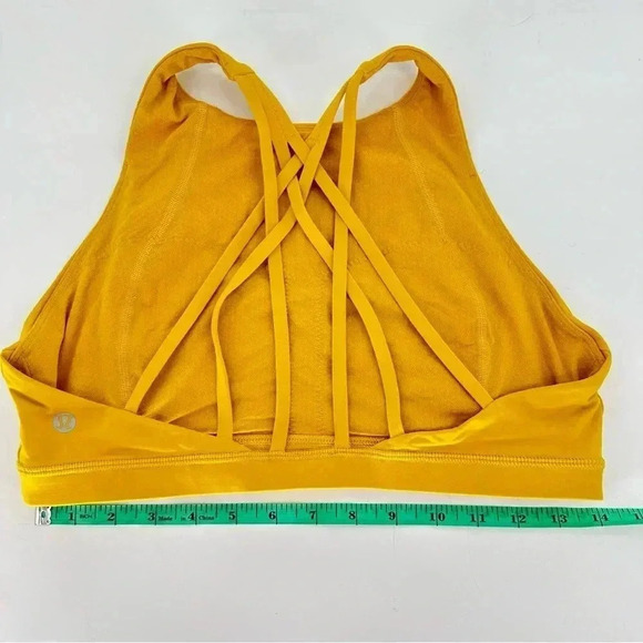 Lululemon Free to Be Serene bra in honey lemon - Picture 6 of 10